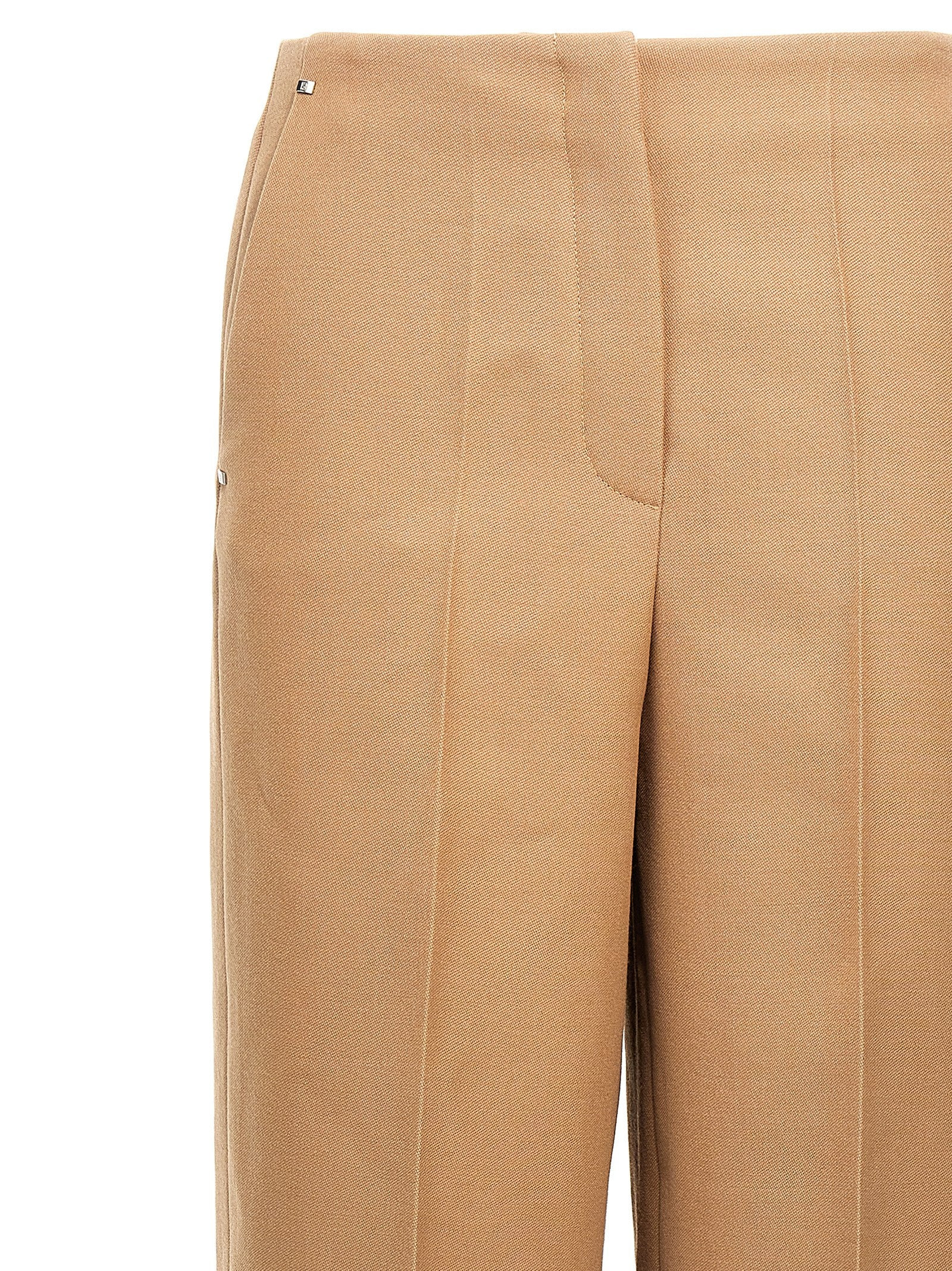 Fendi Women Grain De Poudre Pants - 3