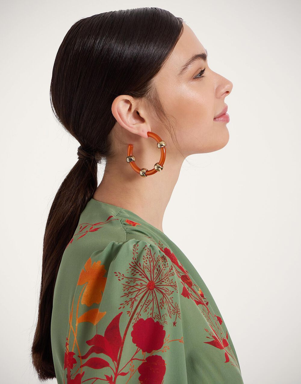 Studded Hoops - 3