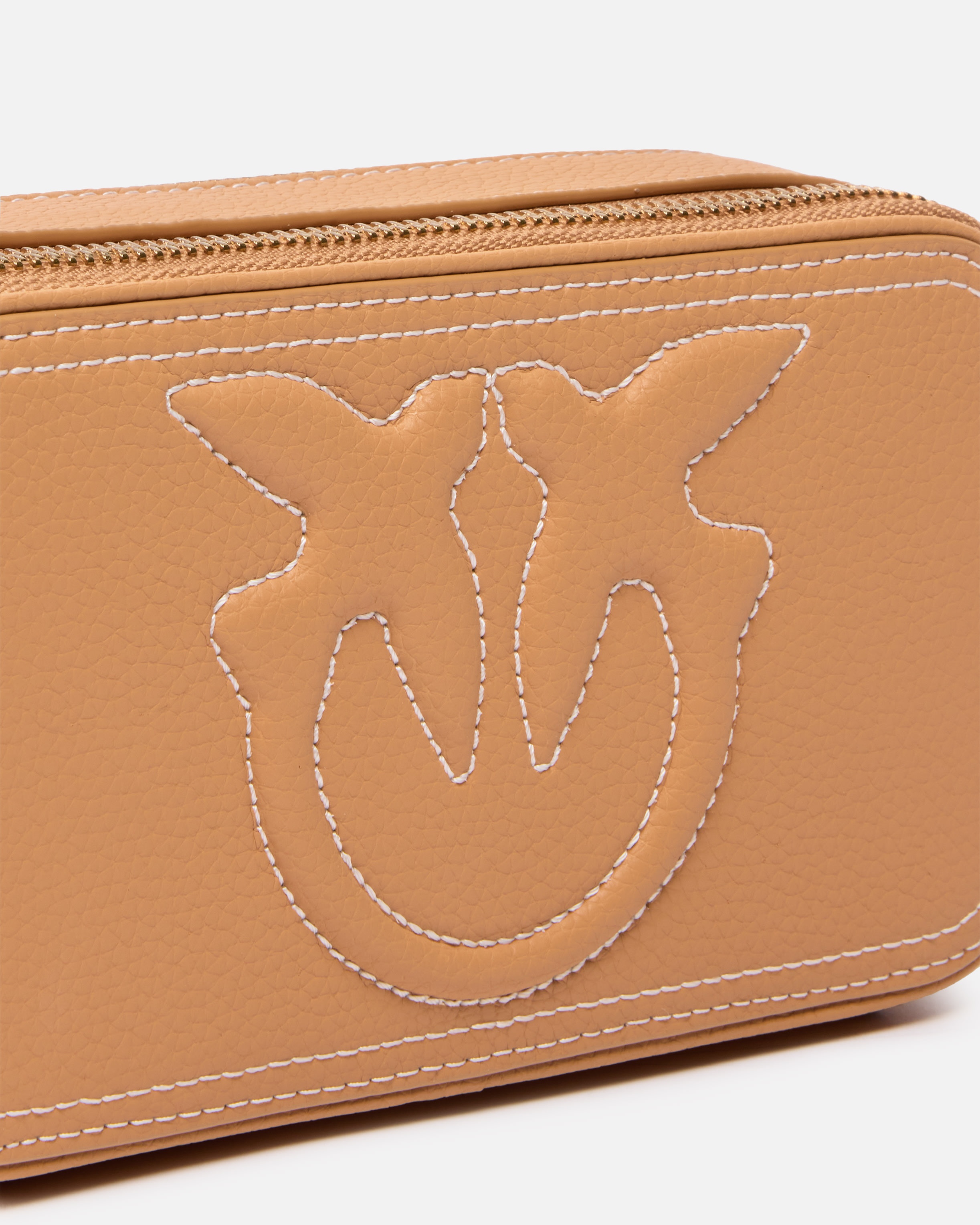 SMALL CROSSBODY BAG WITH RAISED LOVE BIRDS LOGO - 3