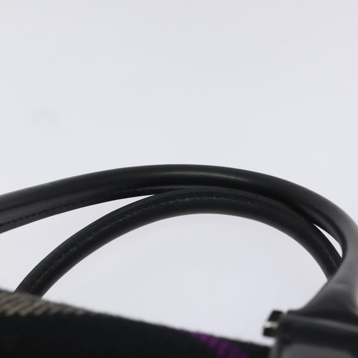 Burberry Hand Bag Wool Black - 14