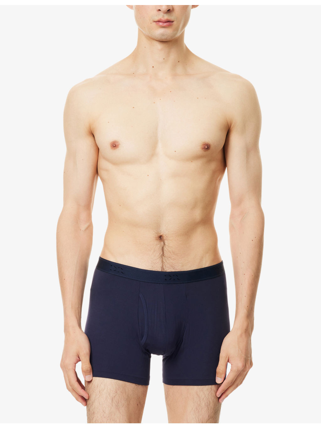 Alex Branded-Waistband Stretch-Jersey Trunks - 2