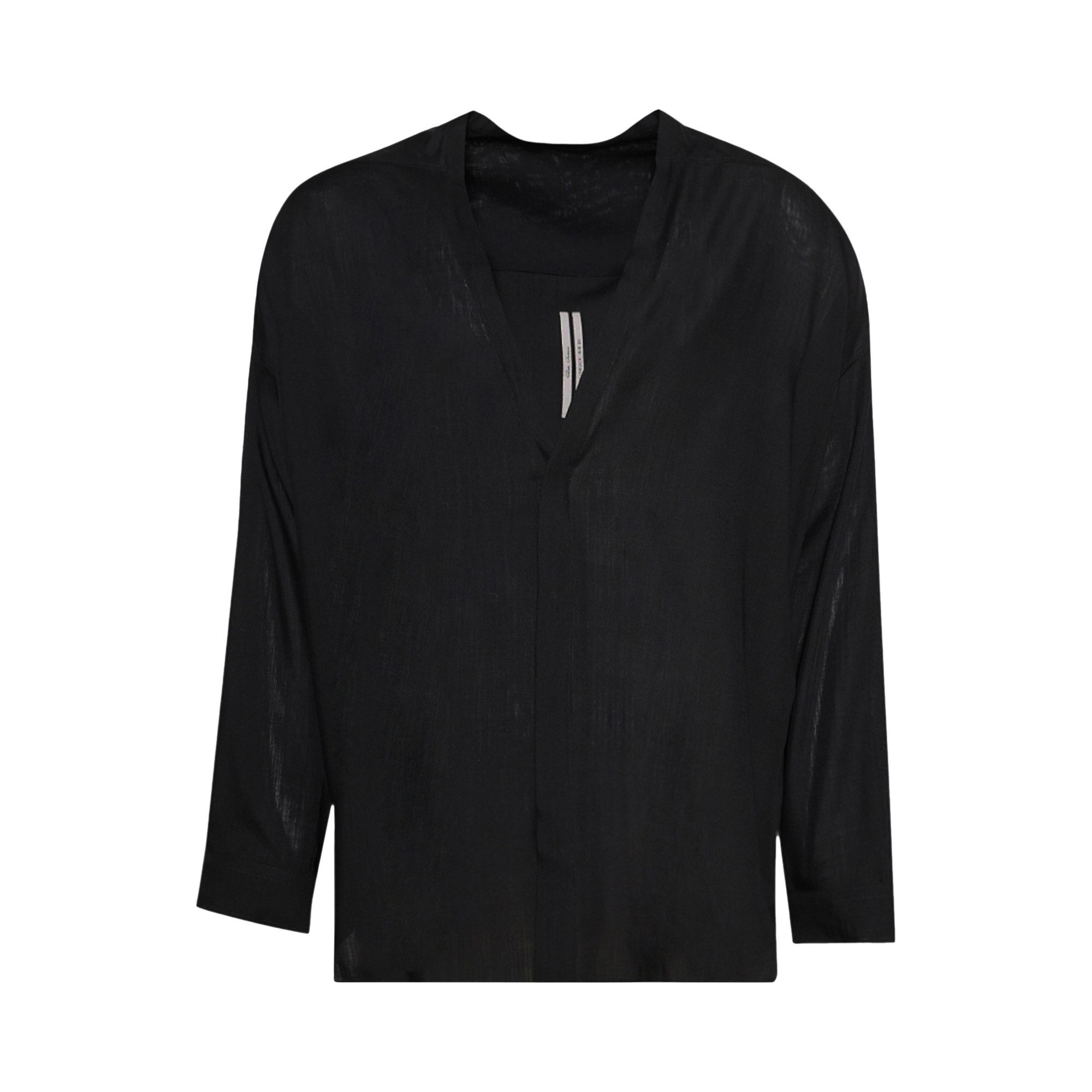 Rick Owens Lido Larry Shirt 'Black' - 1