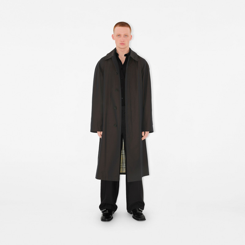 Burberry Long Cotton Car Coat outlook