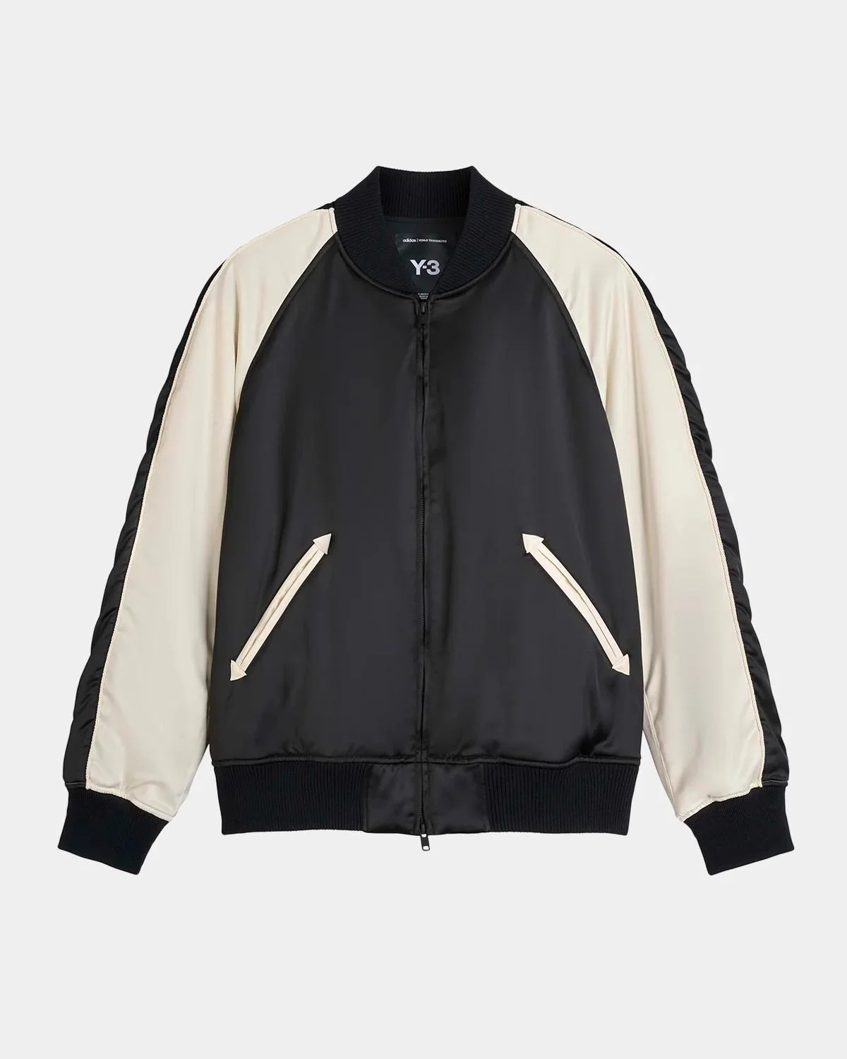 Men's Colorblocked Bomber Jacket - 1