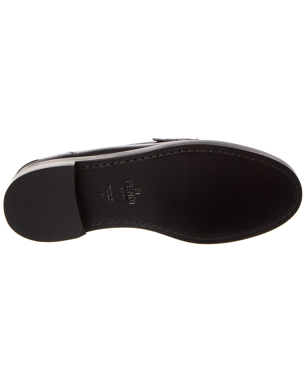 FENDI Baguette Leather Loafer - 4