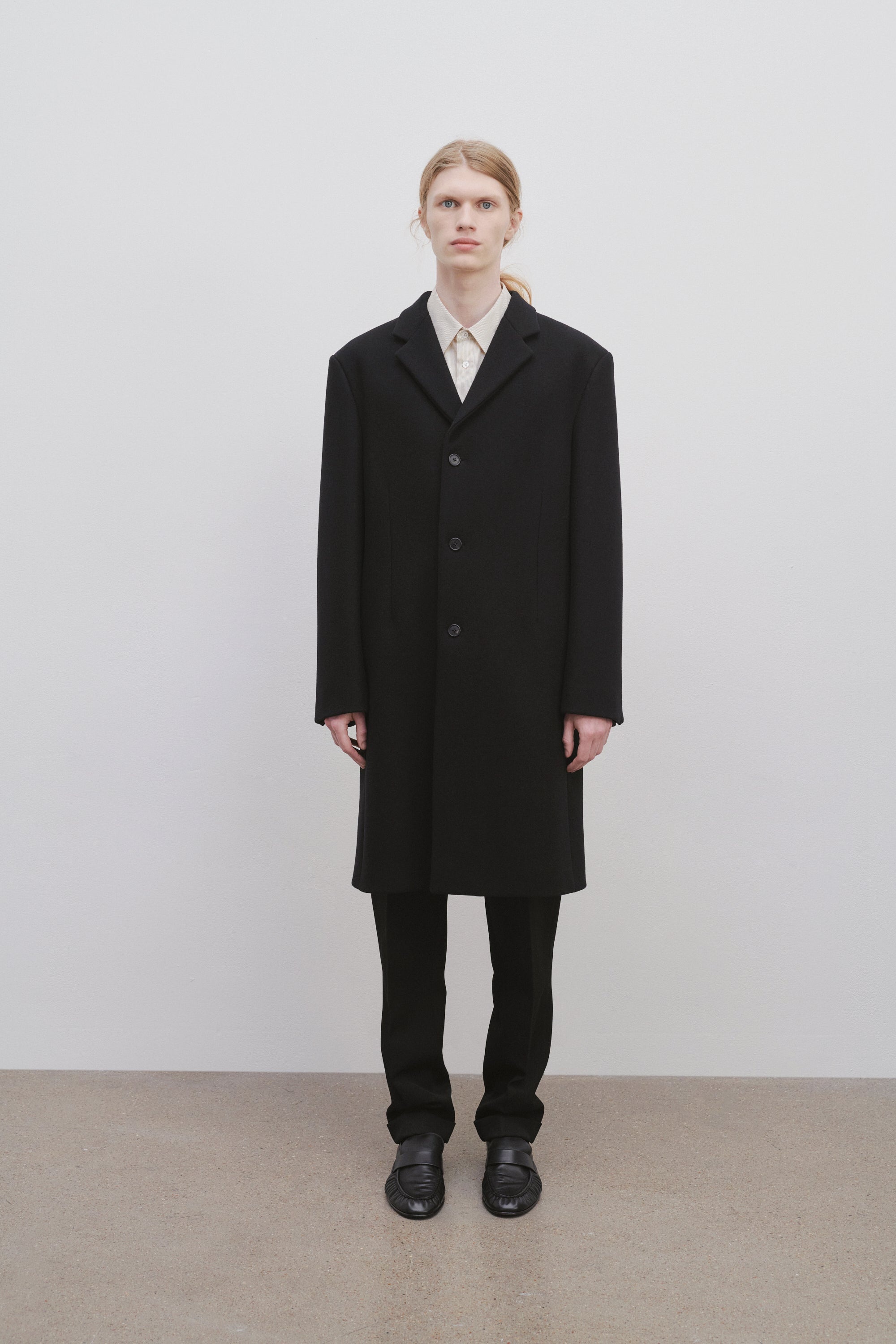 Thiago Coat in Wool and Cashmere - 3
