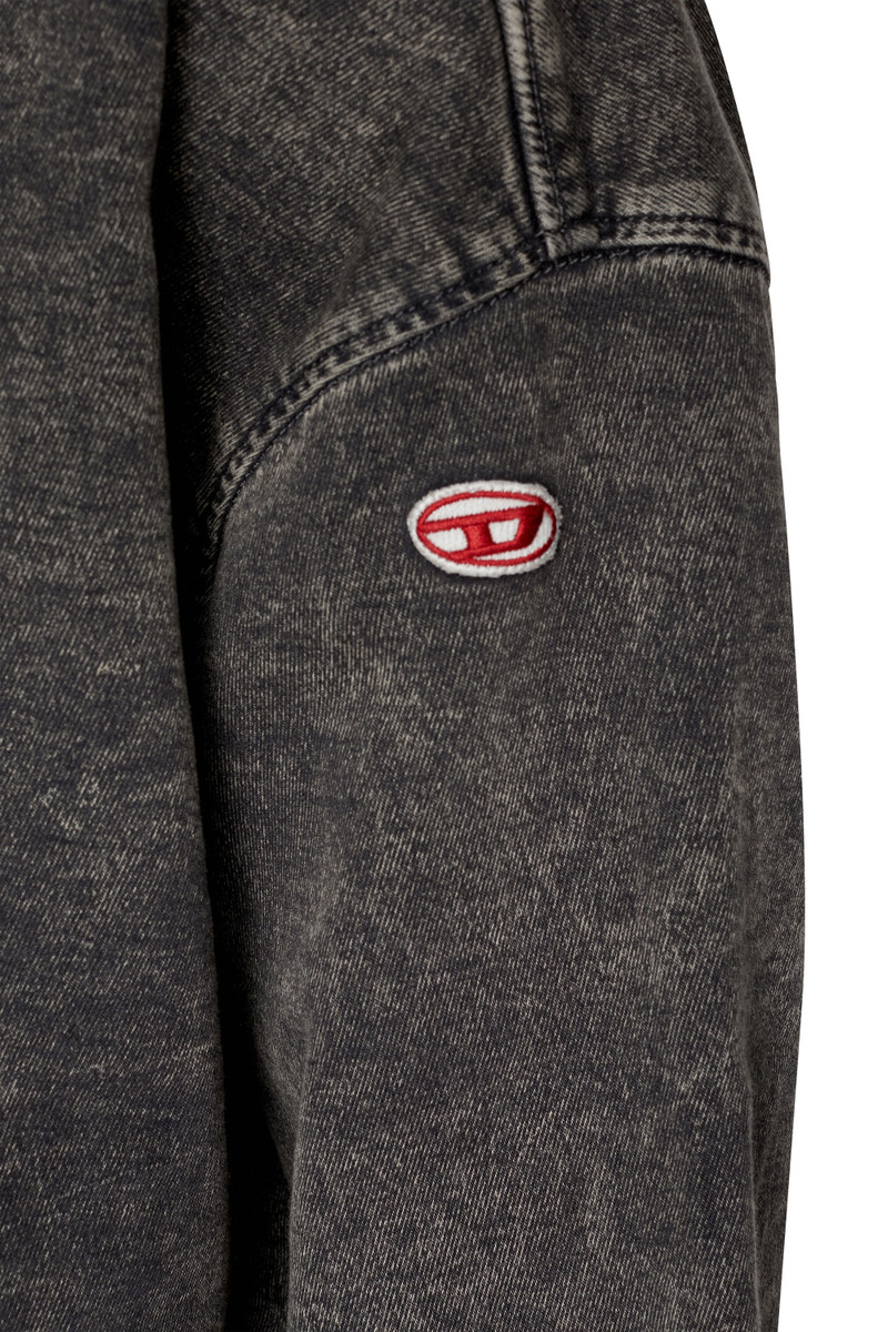 D-KRIB TRACK DENIM SWEATSHIRT 5