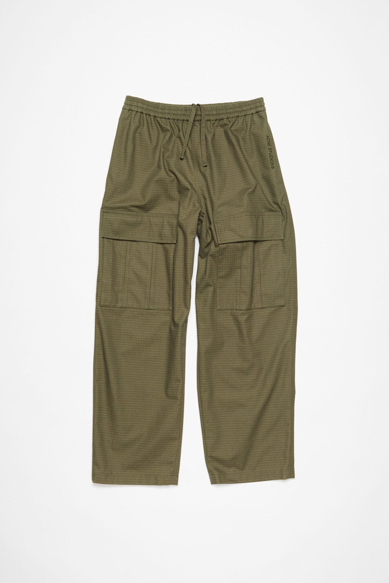 Cargo trousers - Olive green 7