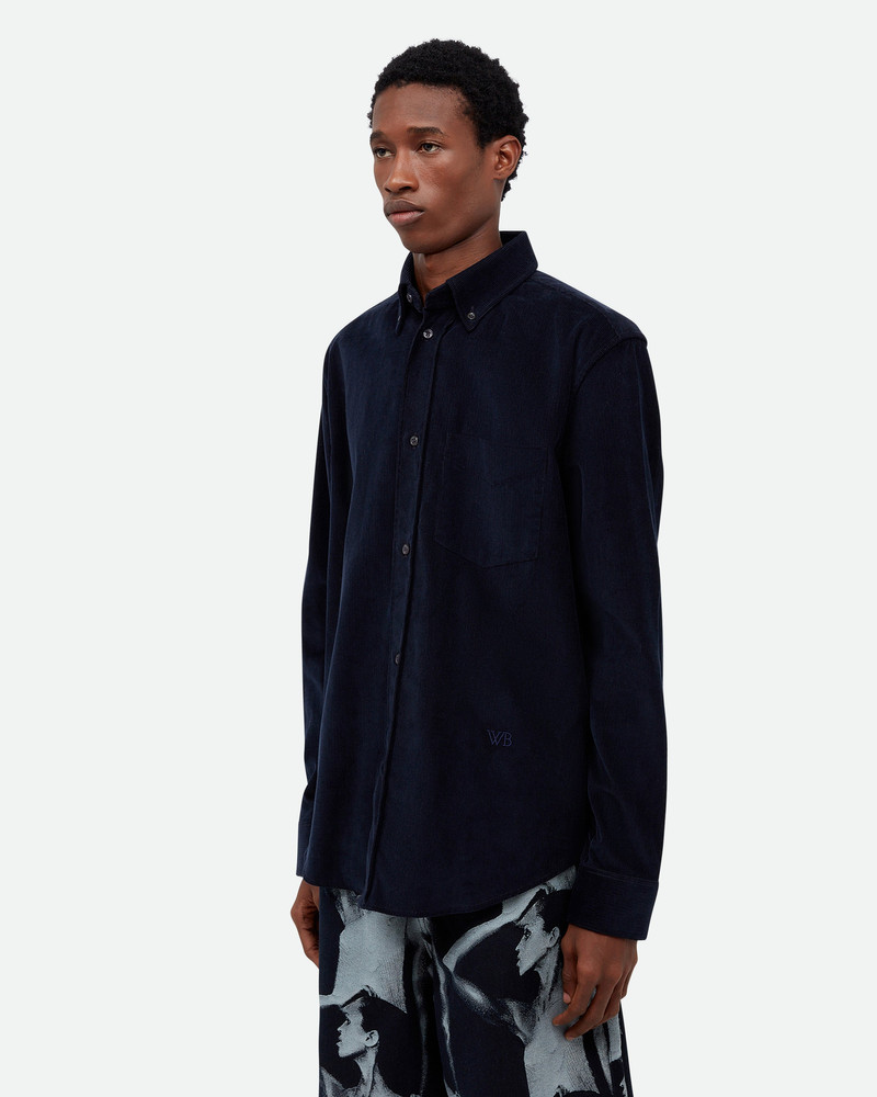 WALES BONNER Grove Corduroy Shirt outlook