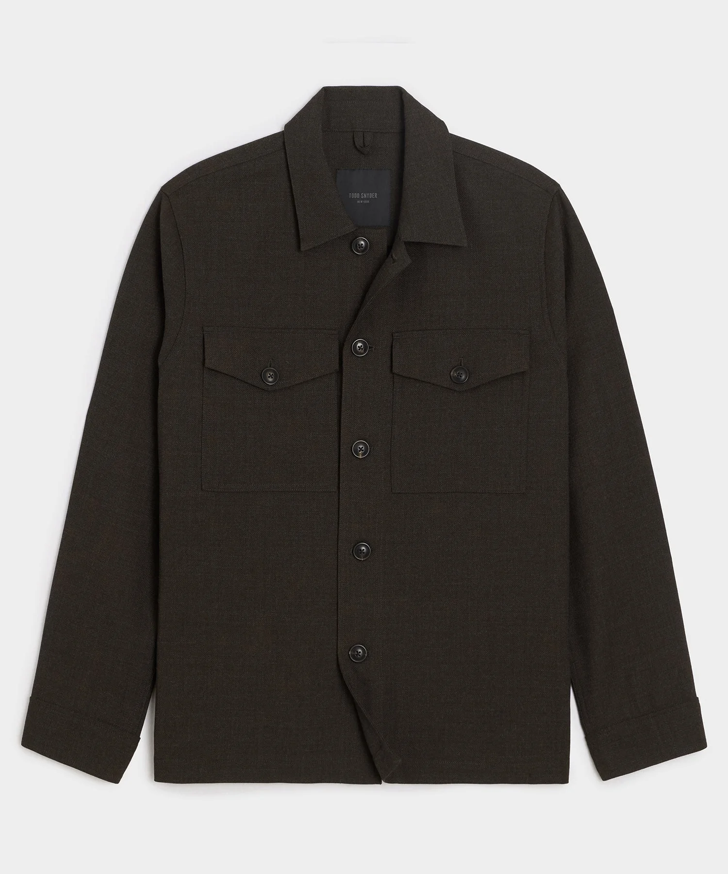 Italian Wool Military Overshirt - 1