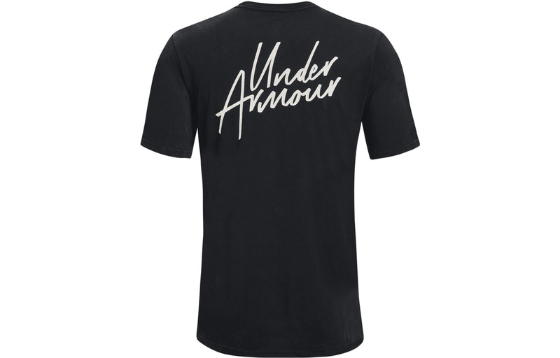 Under Armour Under Armour Snow Wash Tee 'Black White' 1373871-001 outlook