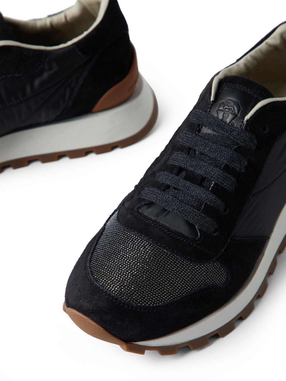 logo low-top sneakers - 4