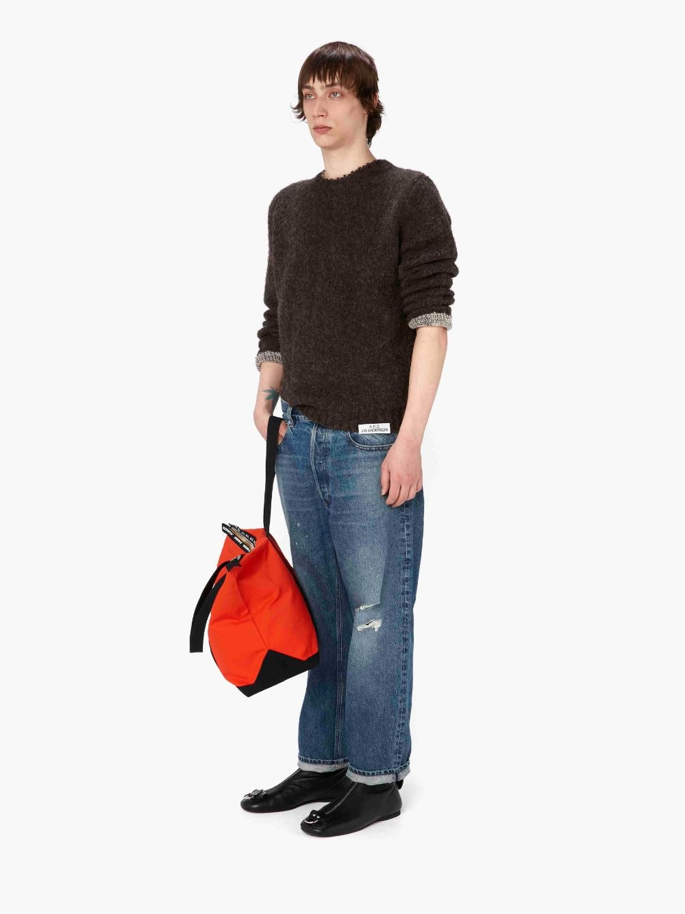 A.P.C. X JW ANDERSON - PULL ANGE - CREWNECK JUMPER - 4