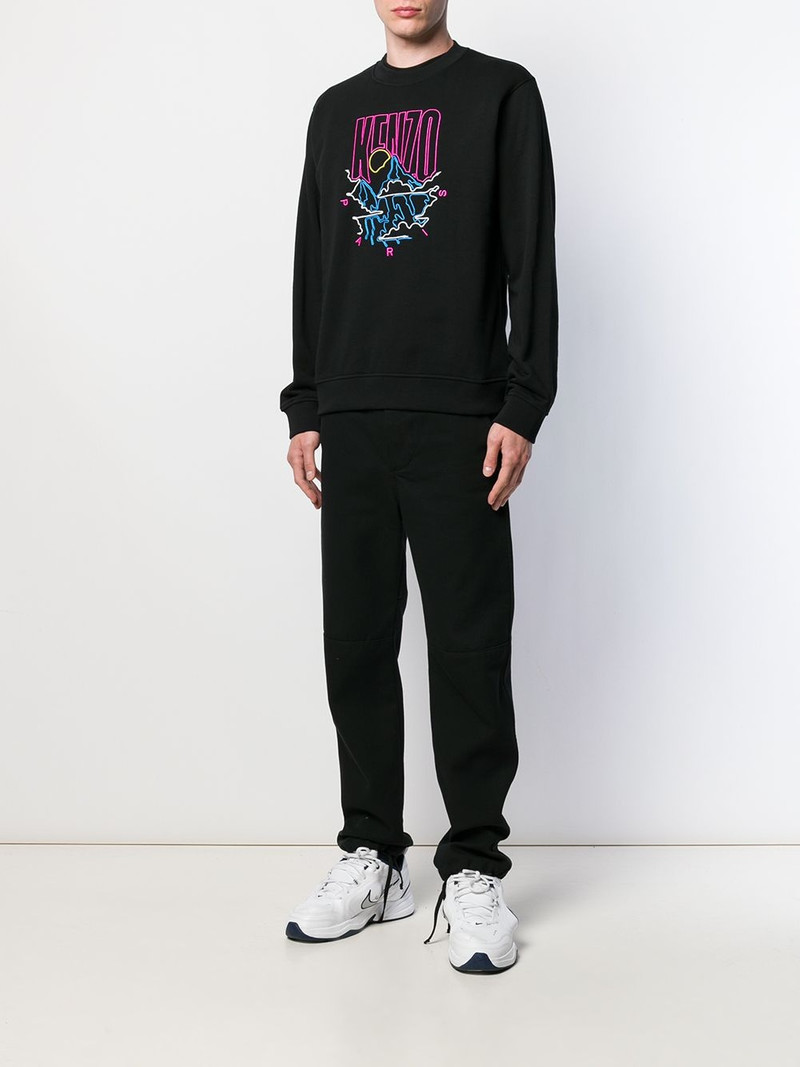 KENZO embroidered logo sweatshirt outlook