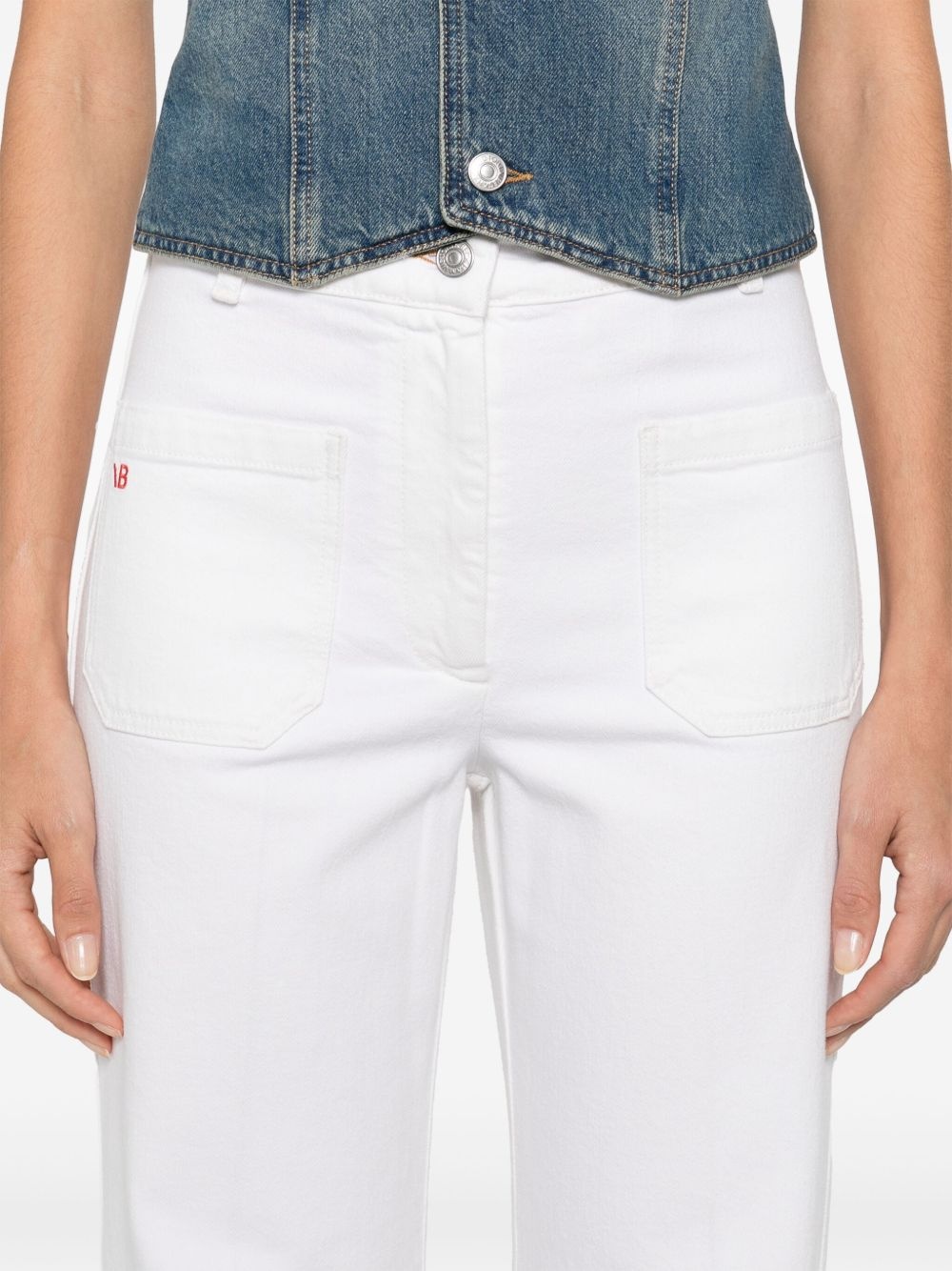 logo-tag jeans - 5