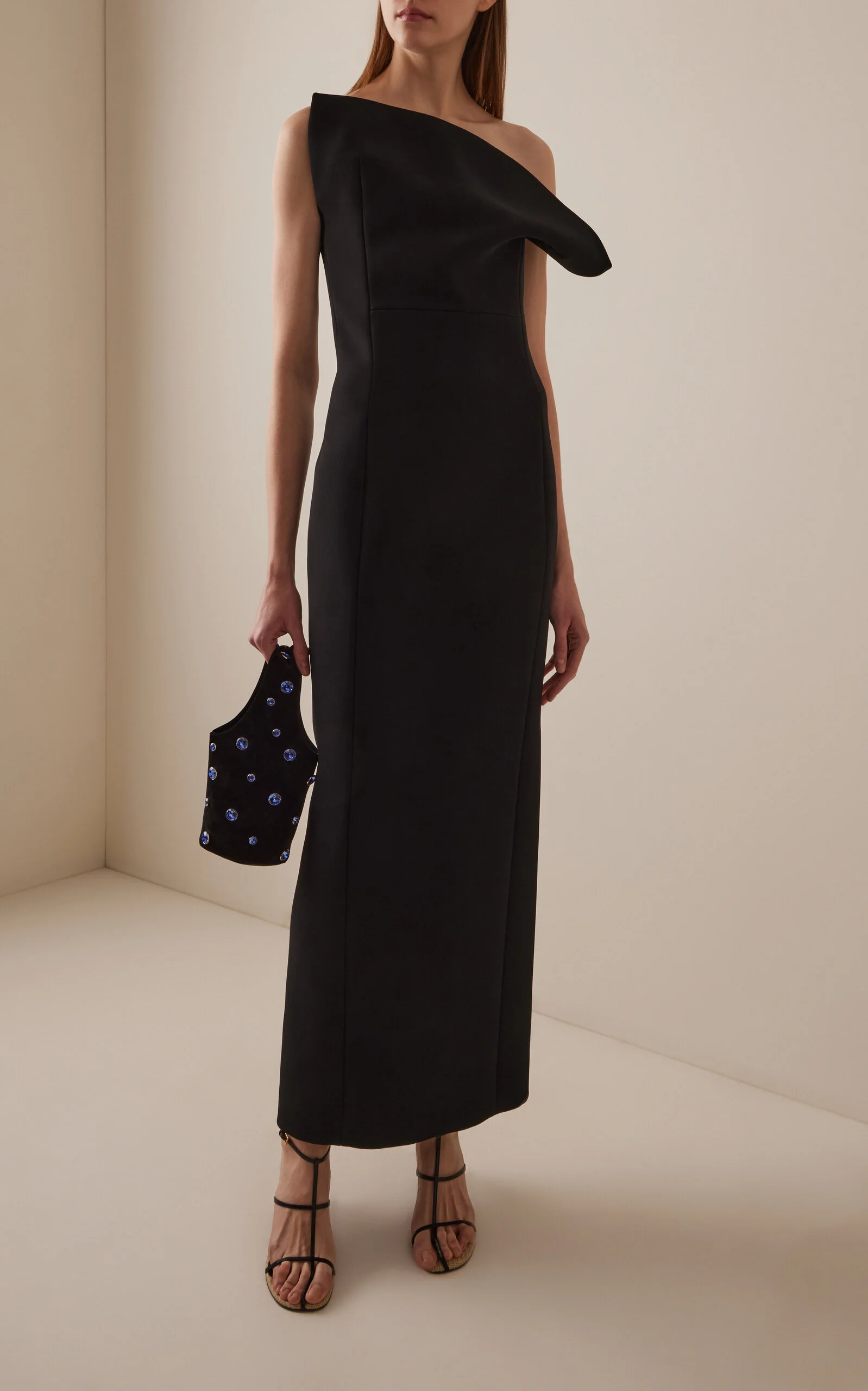 green emerald velvet dress Cato Dress in Chalk