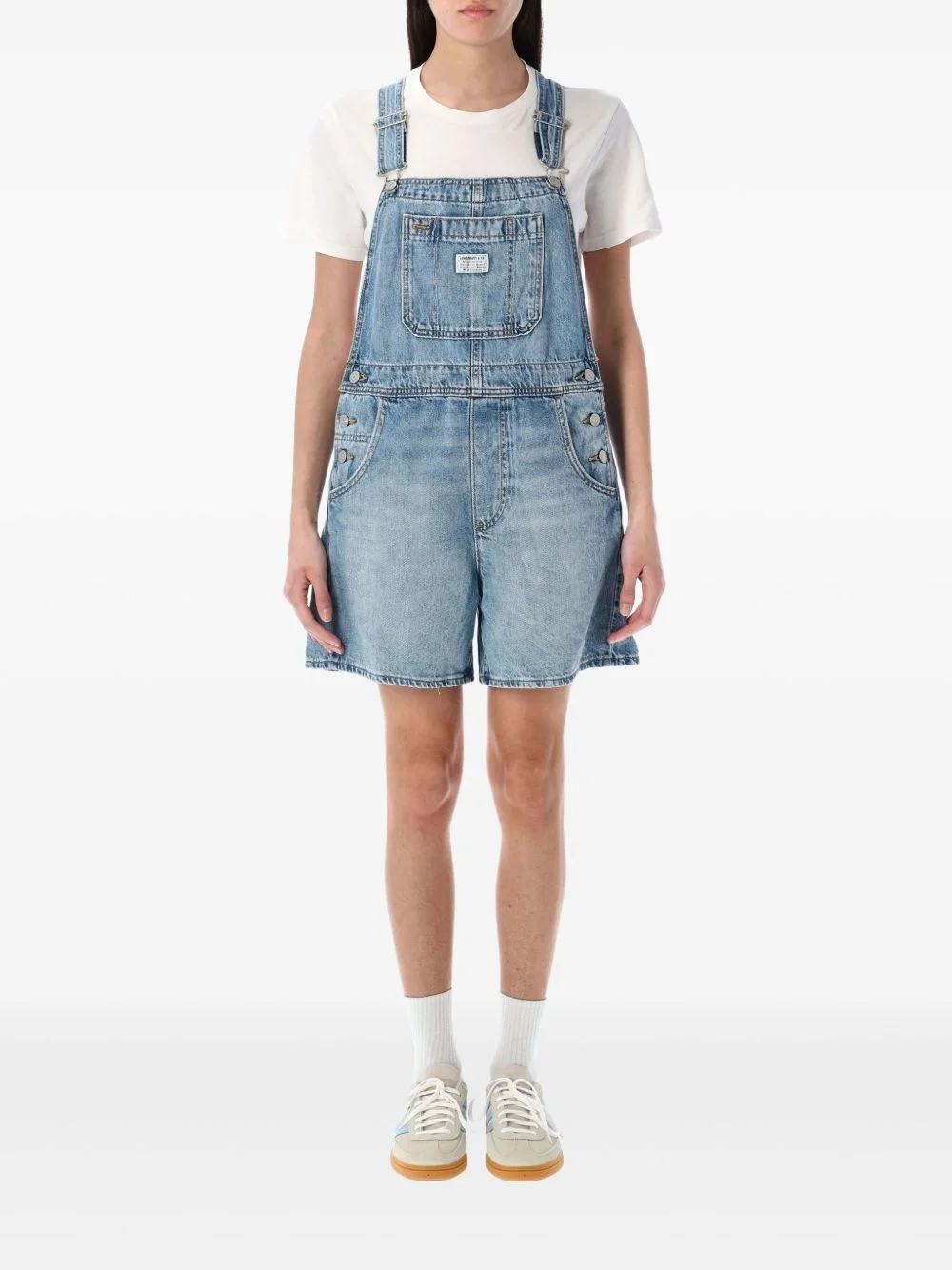 logo-patch jumpsuit - 1
