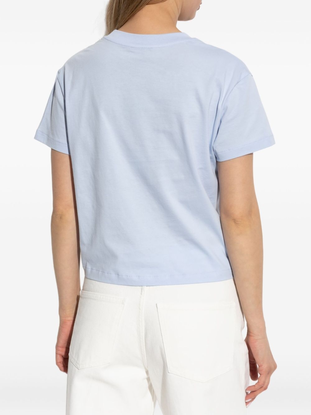 logo-embroidered T-shirt - 4