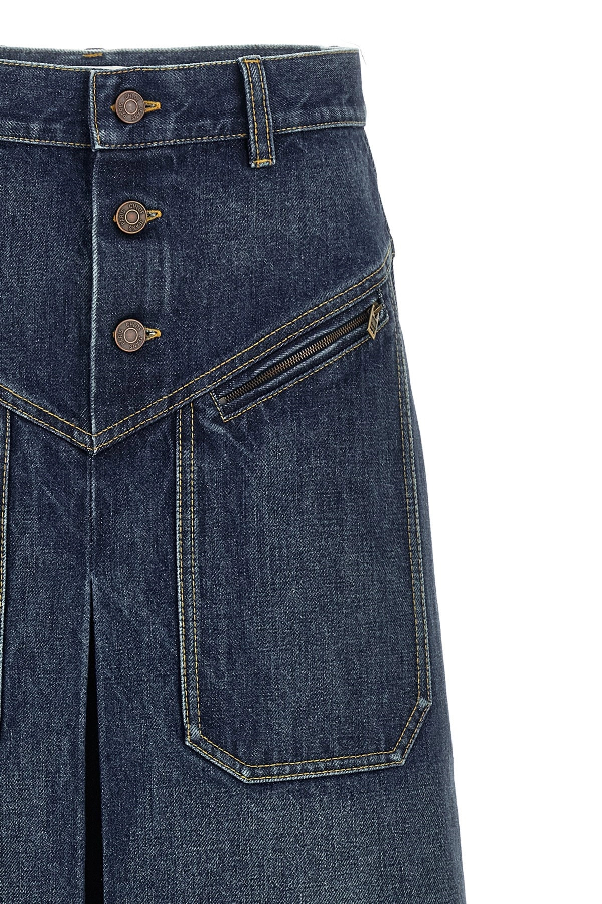 Denim skirt - 3