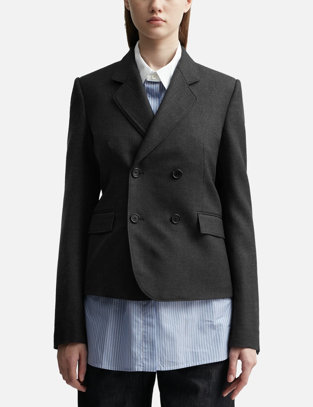 Loewe SHORT WOOL JACKET | hbx | REVERSIBLE