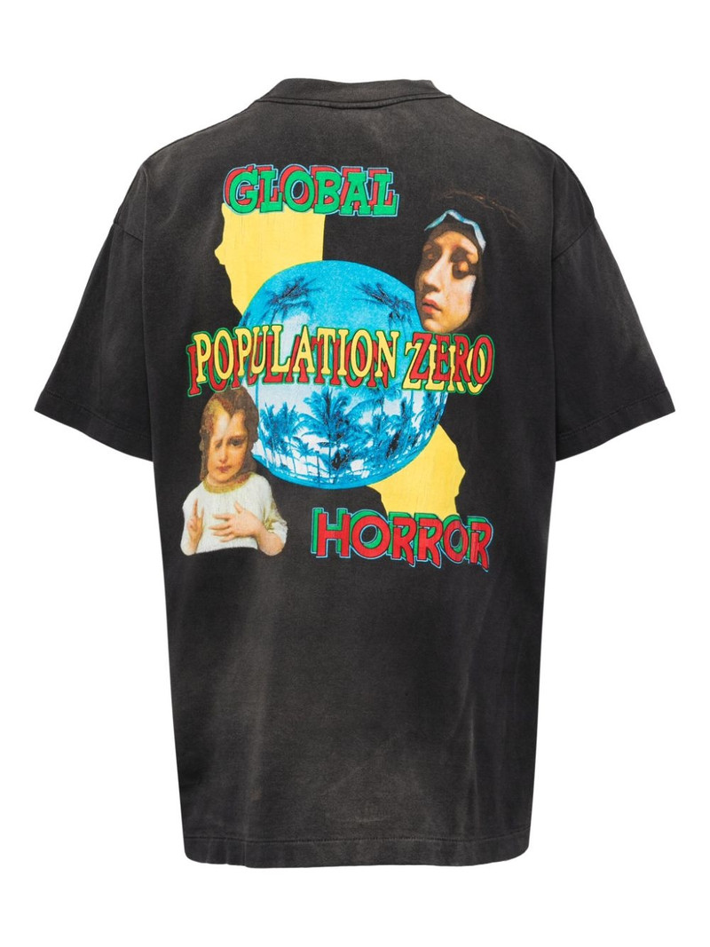 SAINT M×××××× graphic-print T-shirt outlook