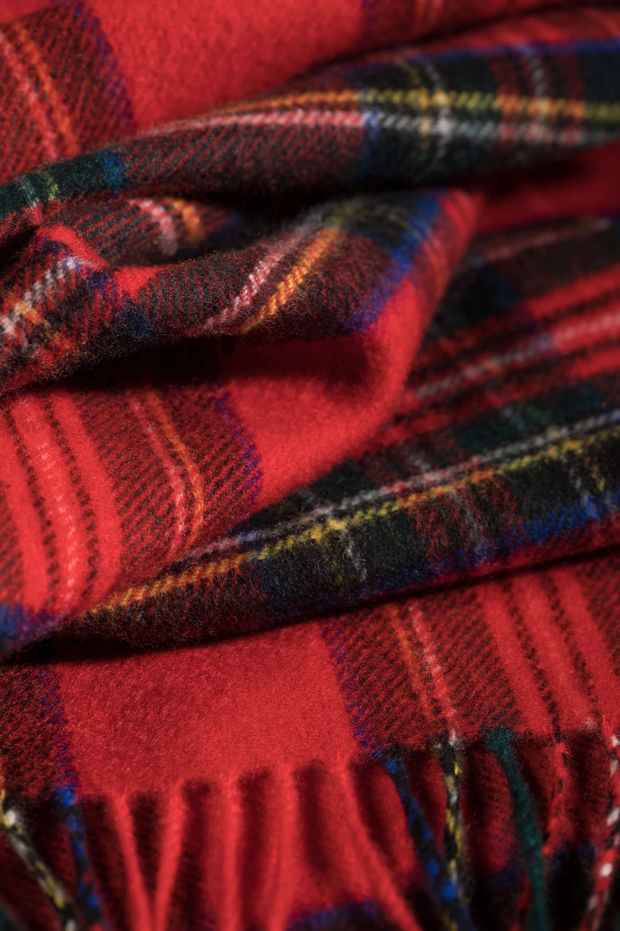 Tartan Cashmere Stole - 2