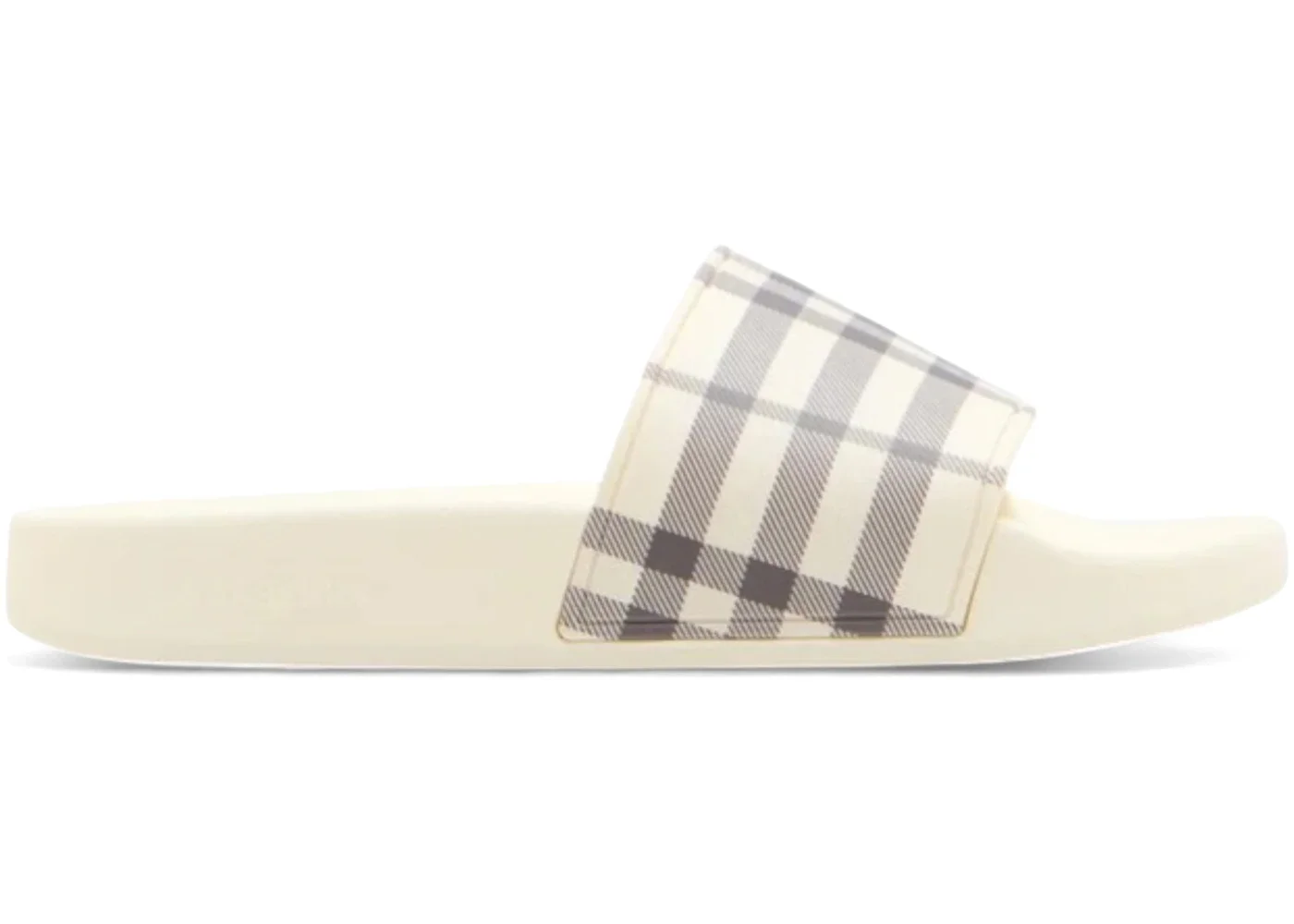 Burberry Furley Check Sandal Light Beige (Women's) - 1