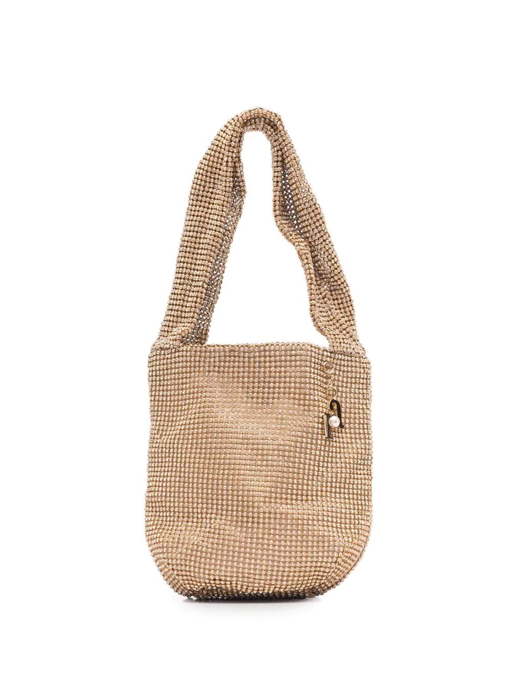 crystal-trimmed small tote - 1