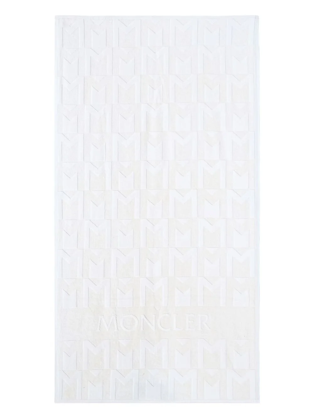 monogram rectangle towel - 1