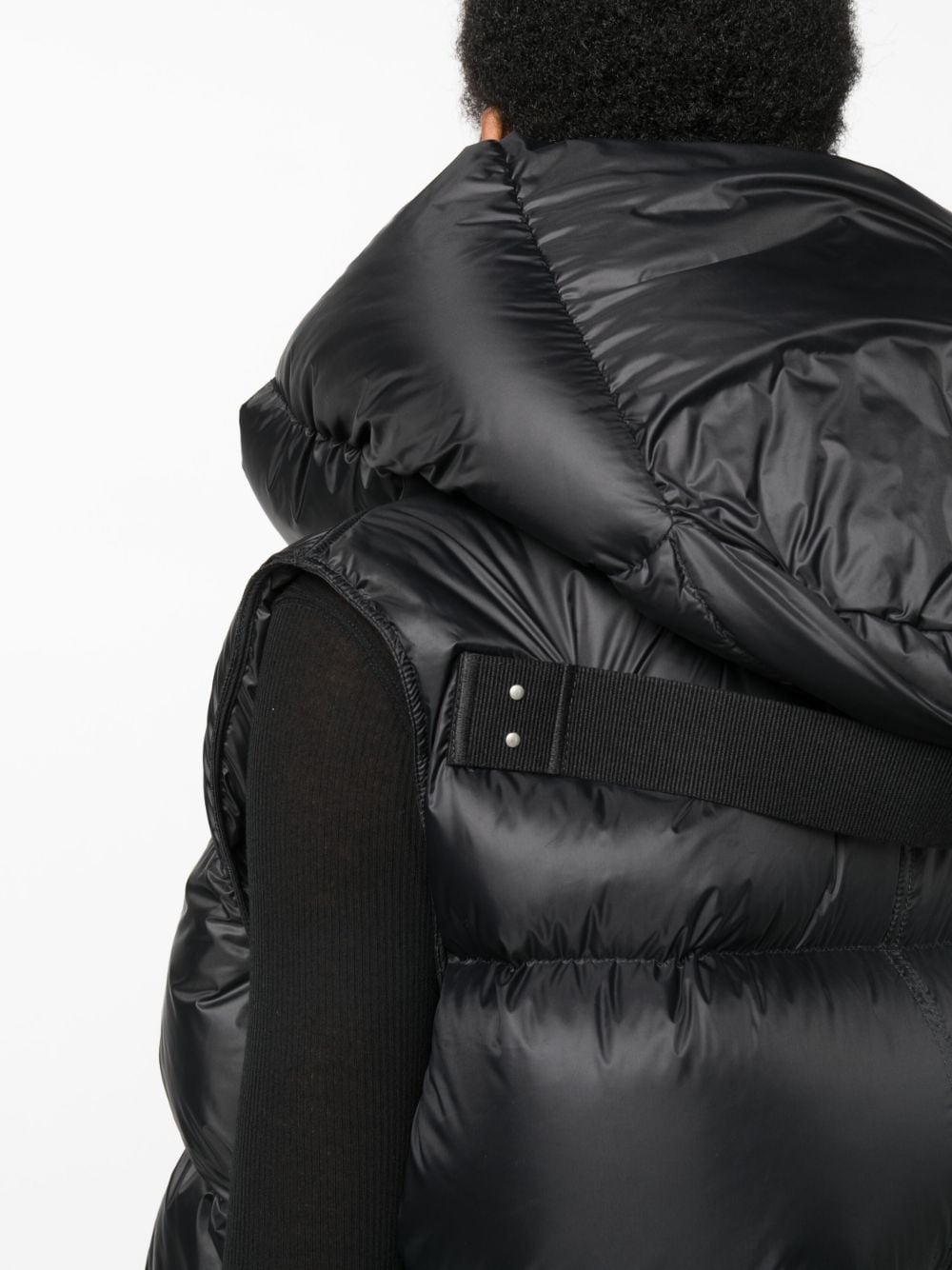 Liner hooded down gilet - 5