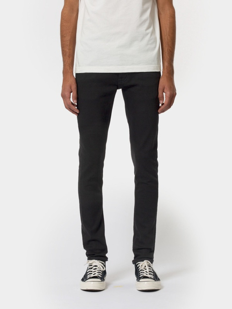 Nudie Jeans Tight Terry Everblack outlook