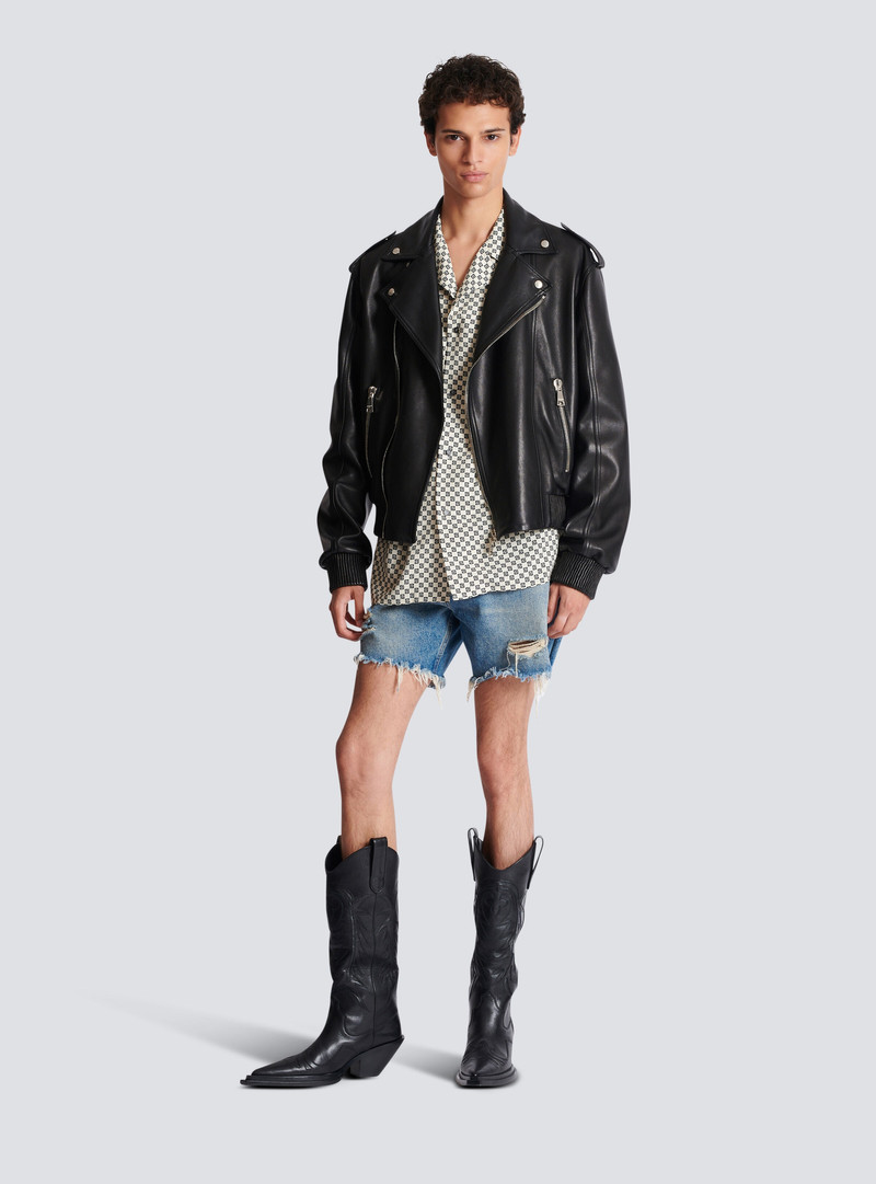 Balmain Mini monogram shirt outlook