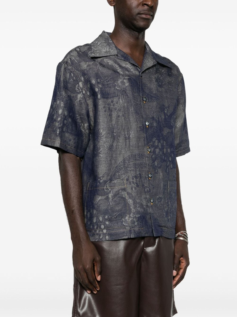 patterned-jacquard shirt 3