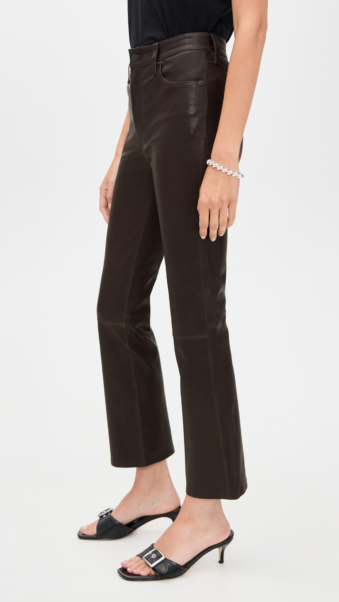The Leather Reboot Crop Pants - 3