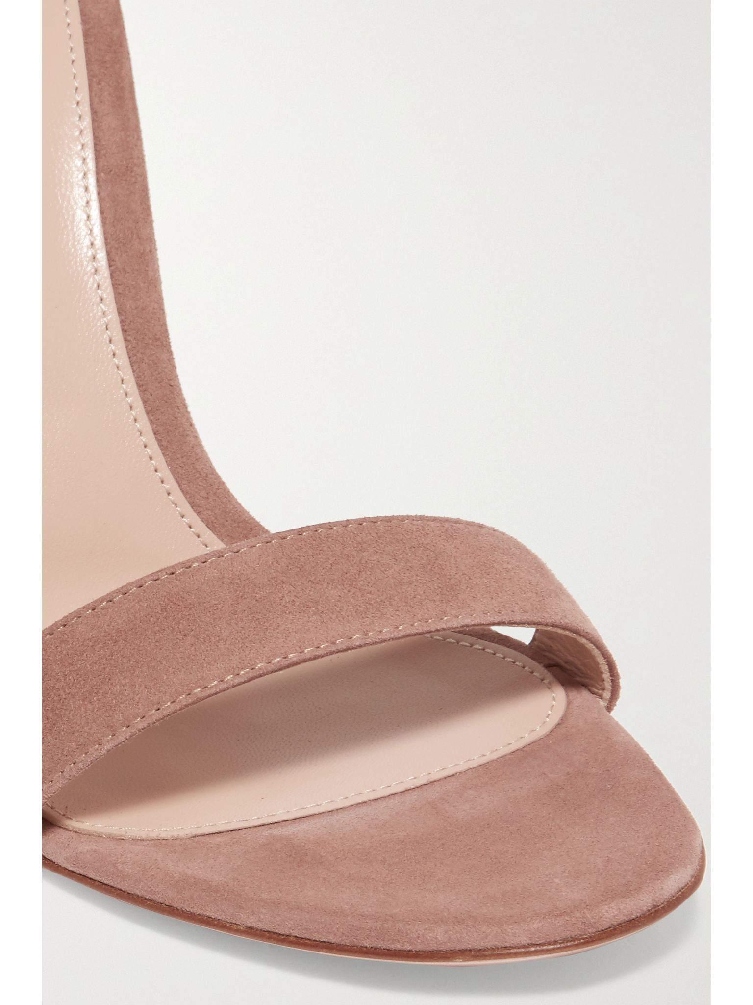 Portofino 105 suede sandals Neutral - 4