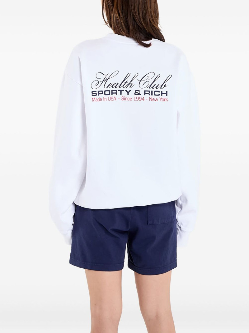 Sporty & Rich crew neck sweater outlook