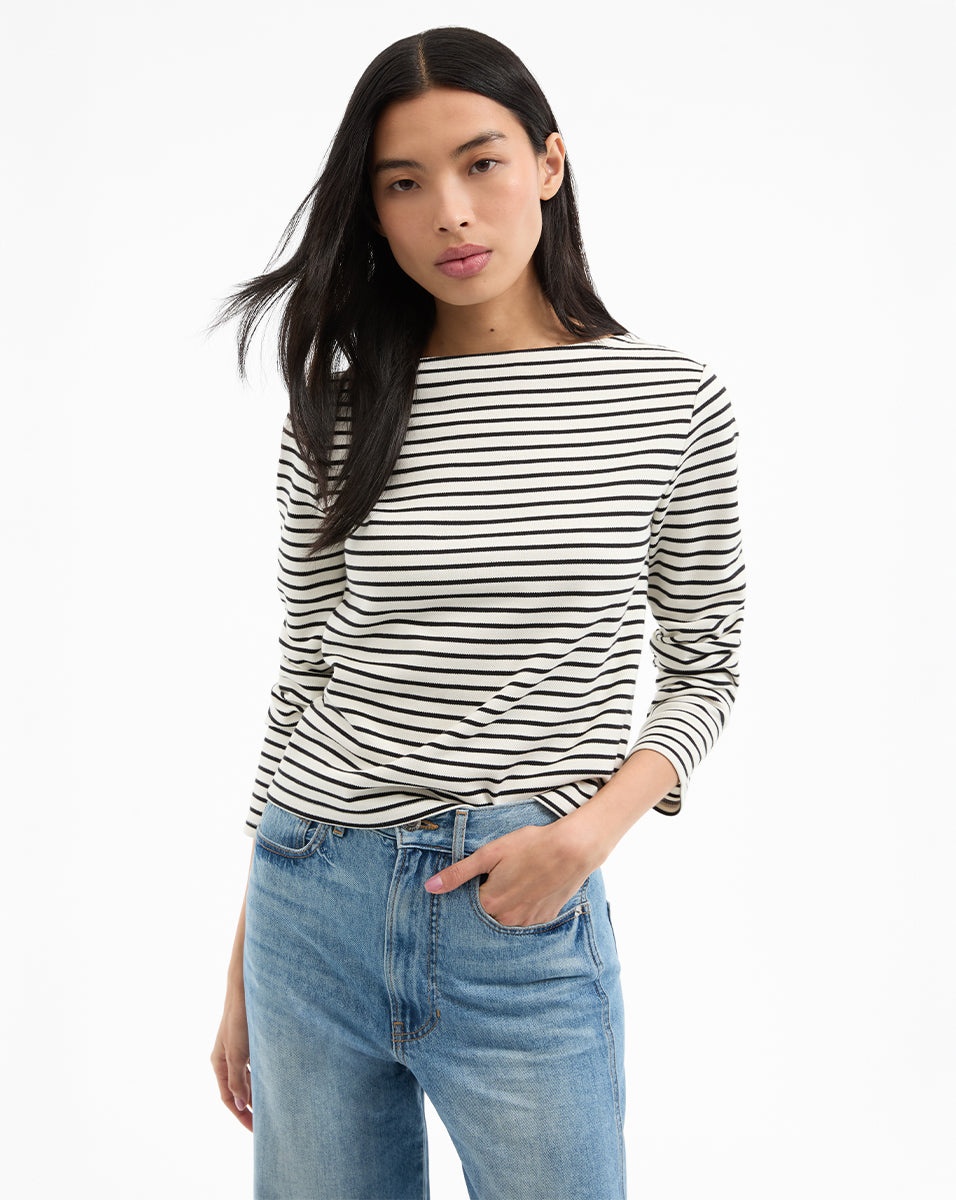 HOVEY STRIPED TOP - 2