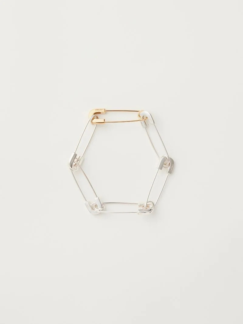 SAFETY PIN LINK BRACELET 1