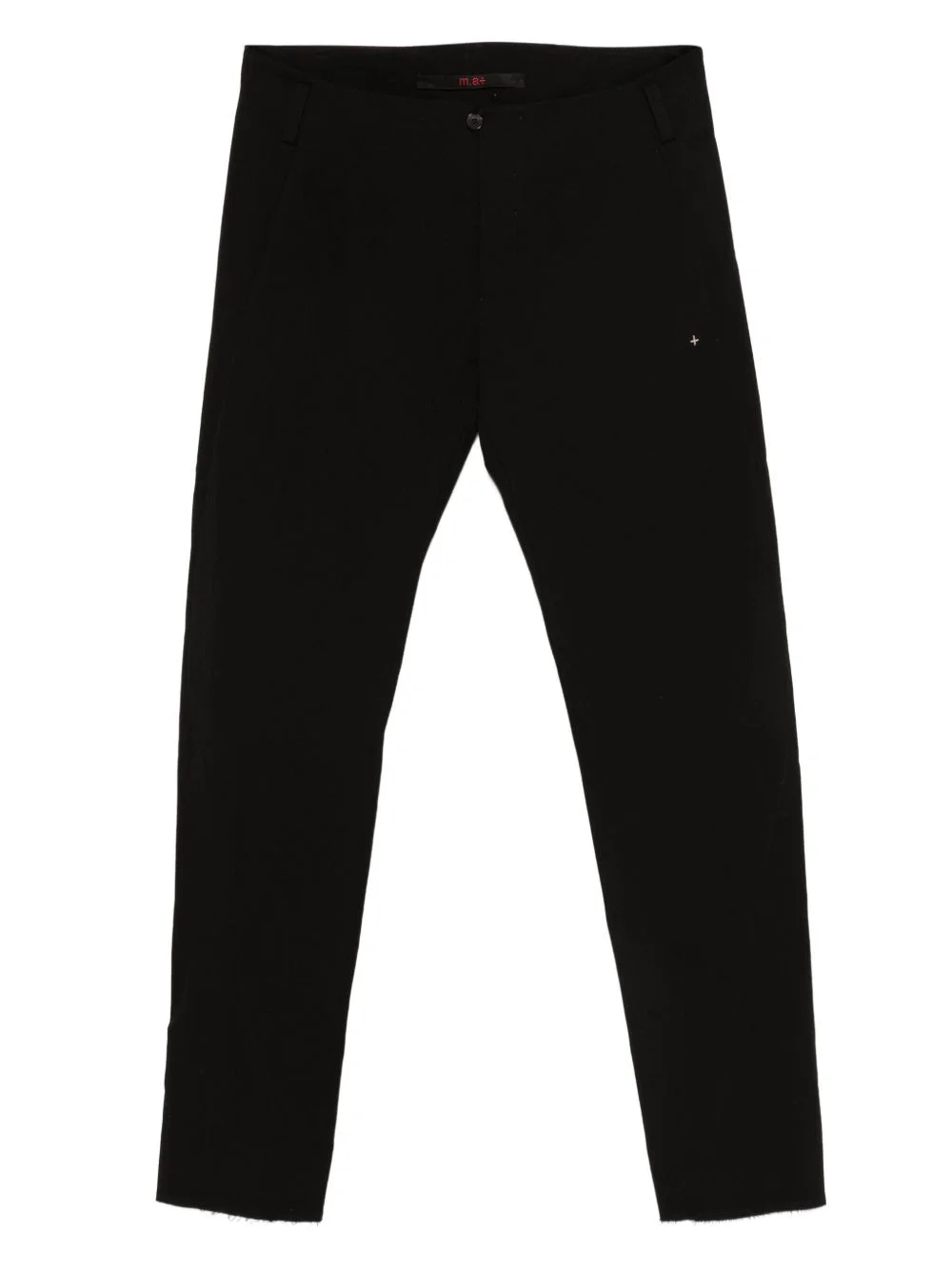 cotton-blend trousers - 1