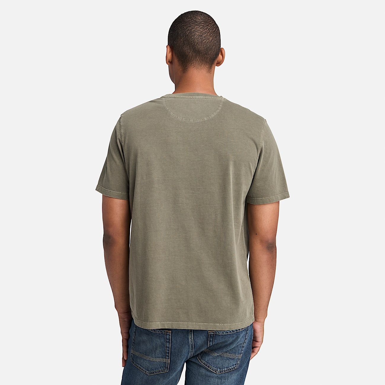 Men's Dunstan River Garment Dye Short-Sleeve T-Shirt - 5