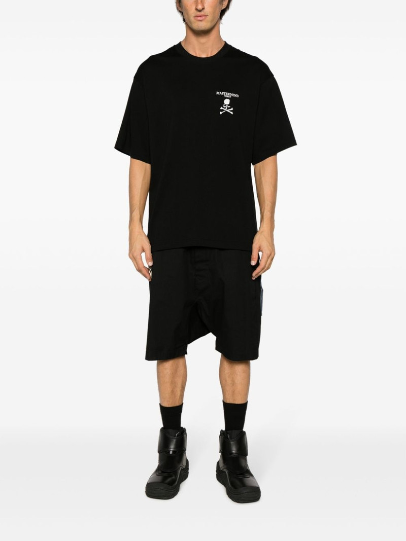 MASTERMIND WORLD logo-embroidered cotton T-shirt outlook