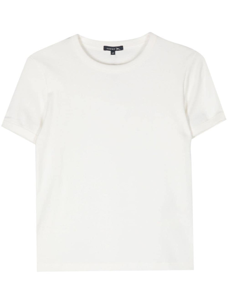 Aristide embroidered-logo T-shirt 1