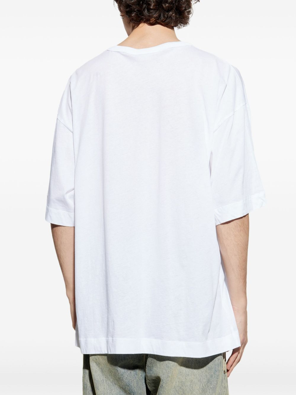 Dries Van Noten Men Cotton T-Shirt - 2