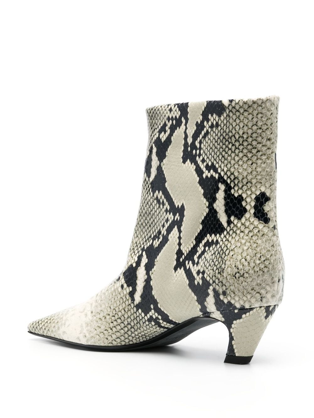 Arizona 55mm python-print ankle boots - 3