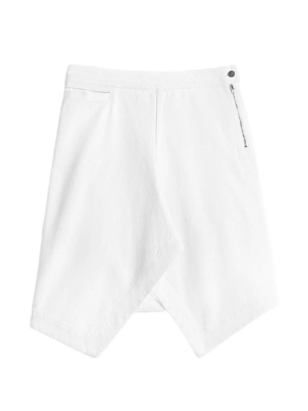 asymmetric denim skirt - 1