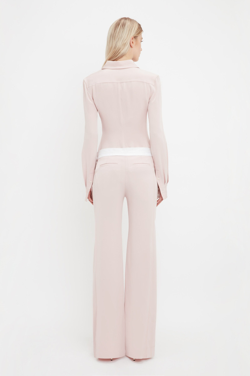 Side Panel Trouser In Blush 4
