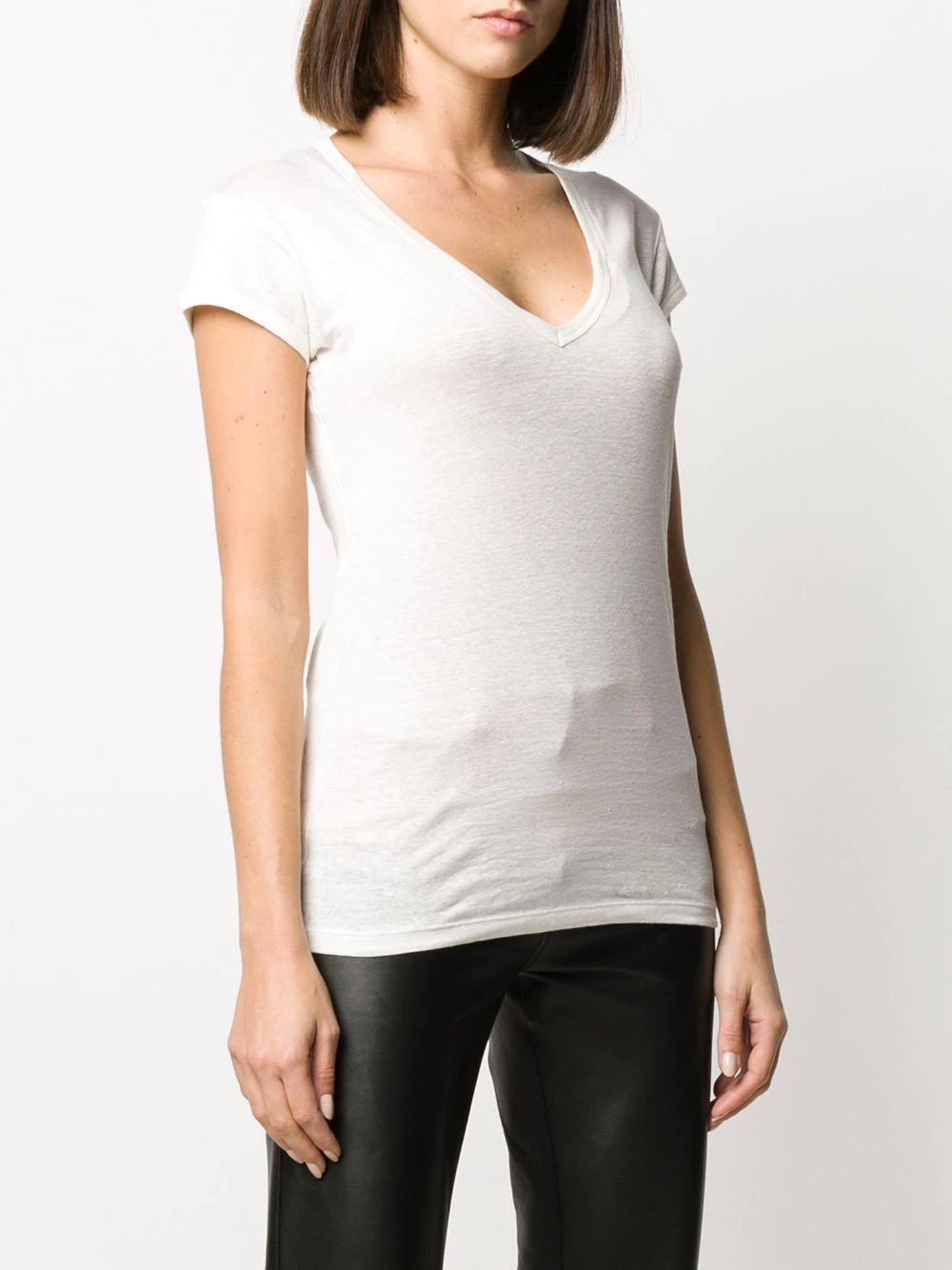 v-neck T-shirt - 3