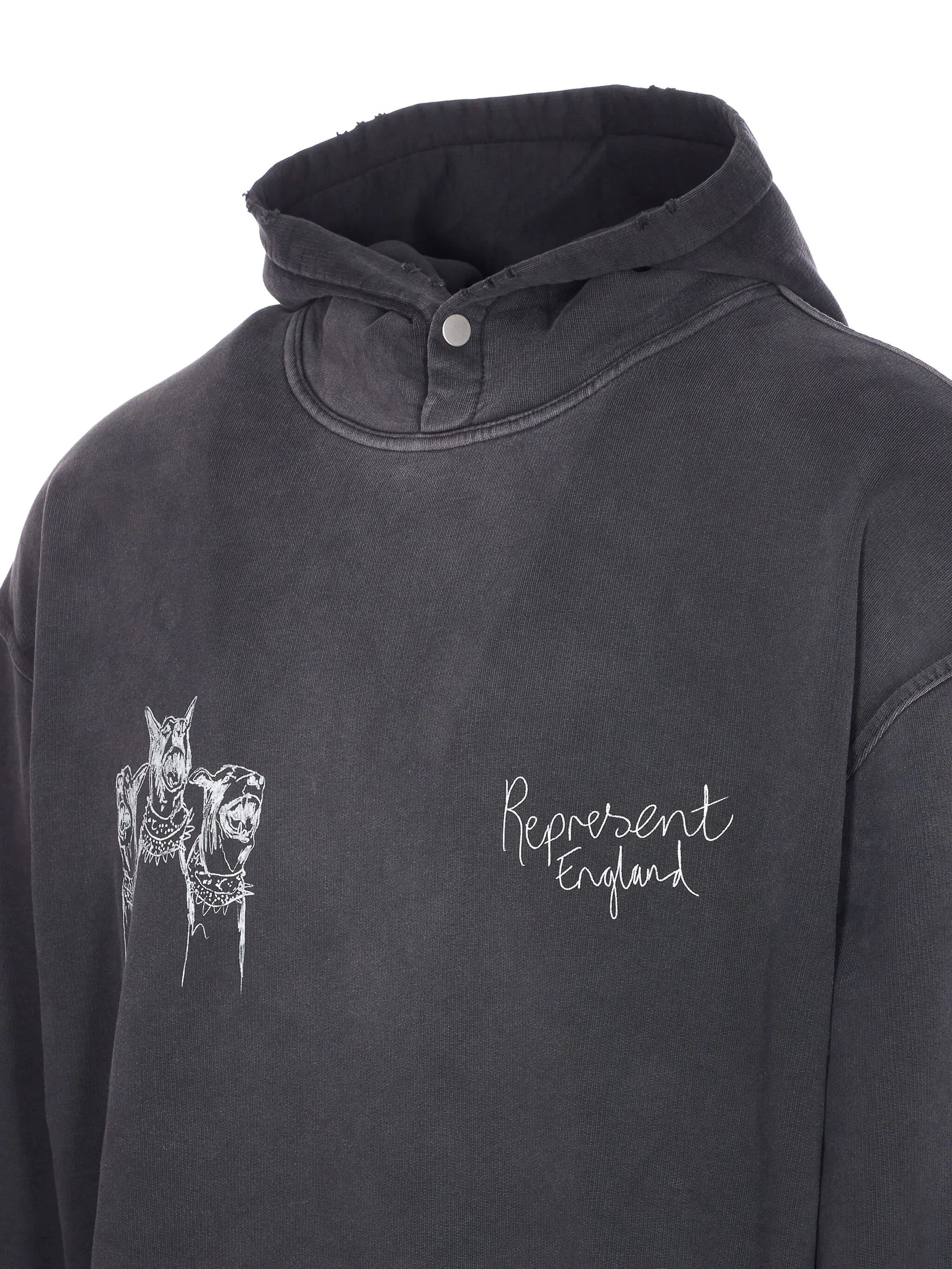 Represent Dog-print Hoodie - 2