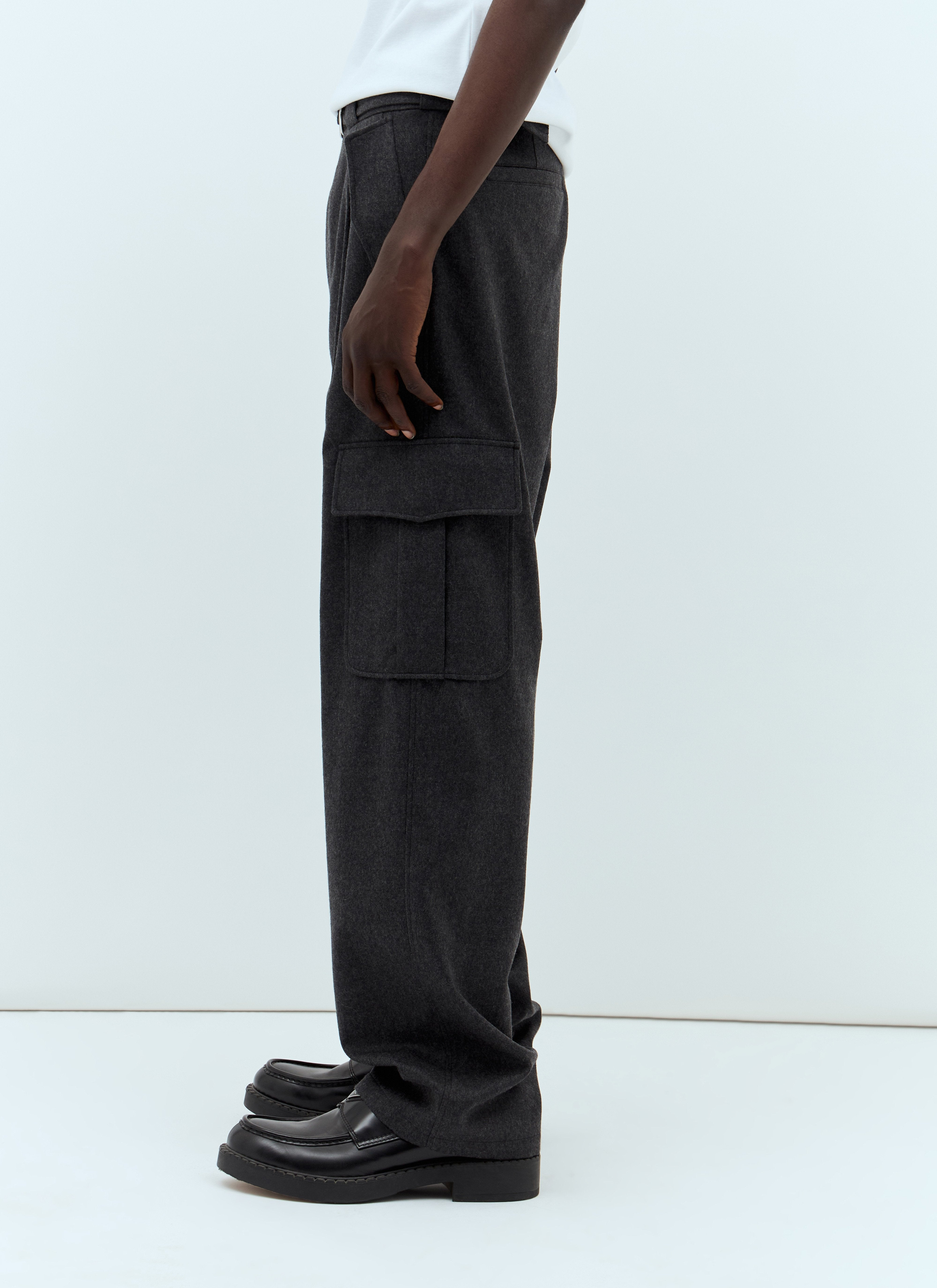 Prada Men Flannel Cargo Pants - 4