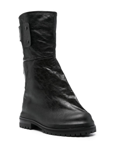 424 Marathon Overlay leather boots outlook